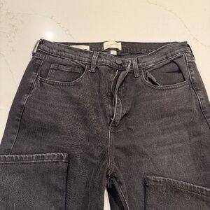 Universal Thread Women’s High Rise Flare Jeans – Size 12/31 – Black Wash